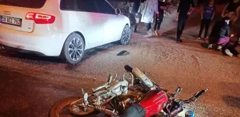 Hatay'da Otomobil ile Motosiklet Çarpıştı: 2 Yaralı