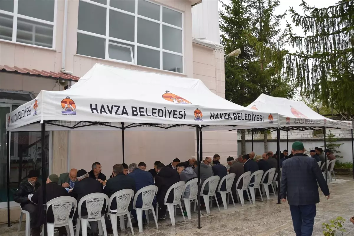 Havza'da Afat Kurbanı Kesildi