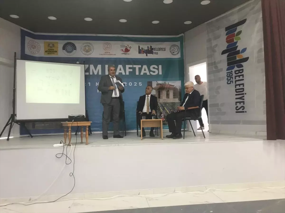 Hüyük'te Turizm Haftası Etkinlikleri Kapsamında Panel Düzenlendi