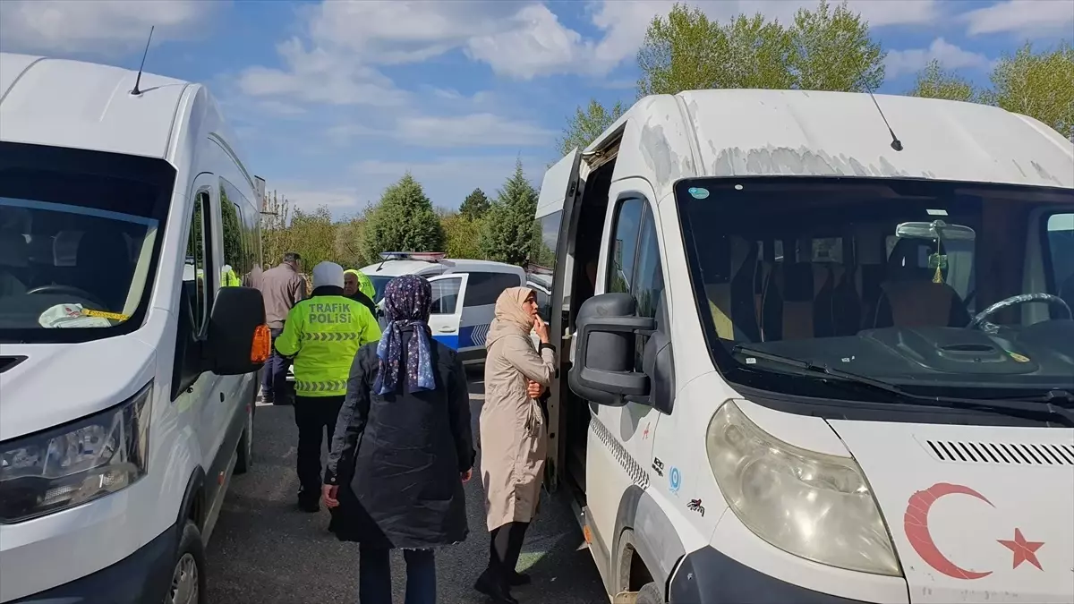 Hüyük'te Servis Araçlarına Denetim