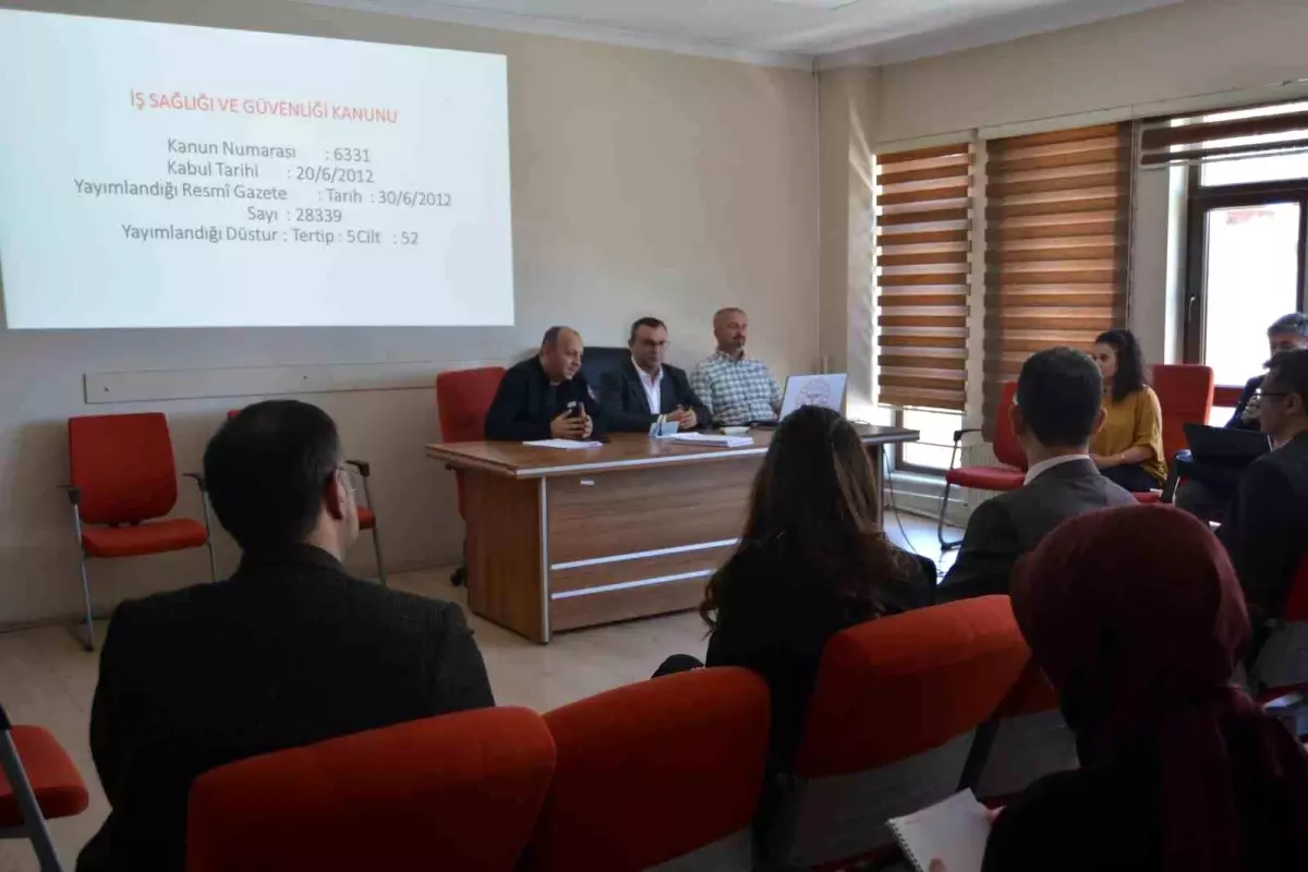 Afyonkarahisar'da İş Sağlığı ve Güvenliği Kurulu Toplantısı Gerçekleştirildi