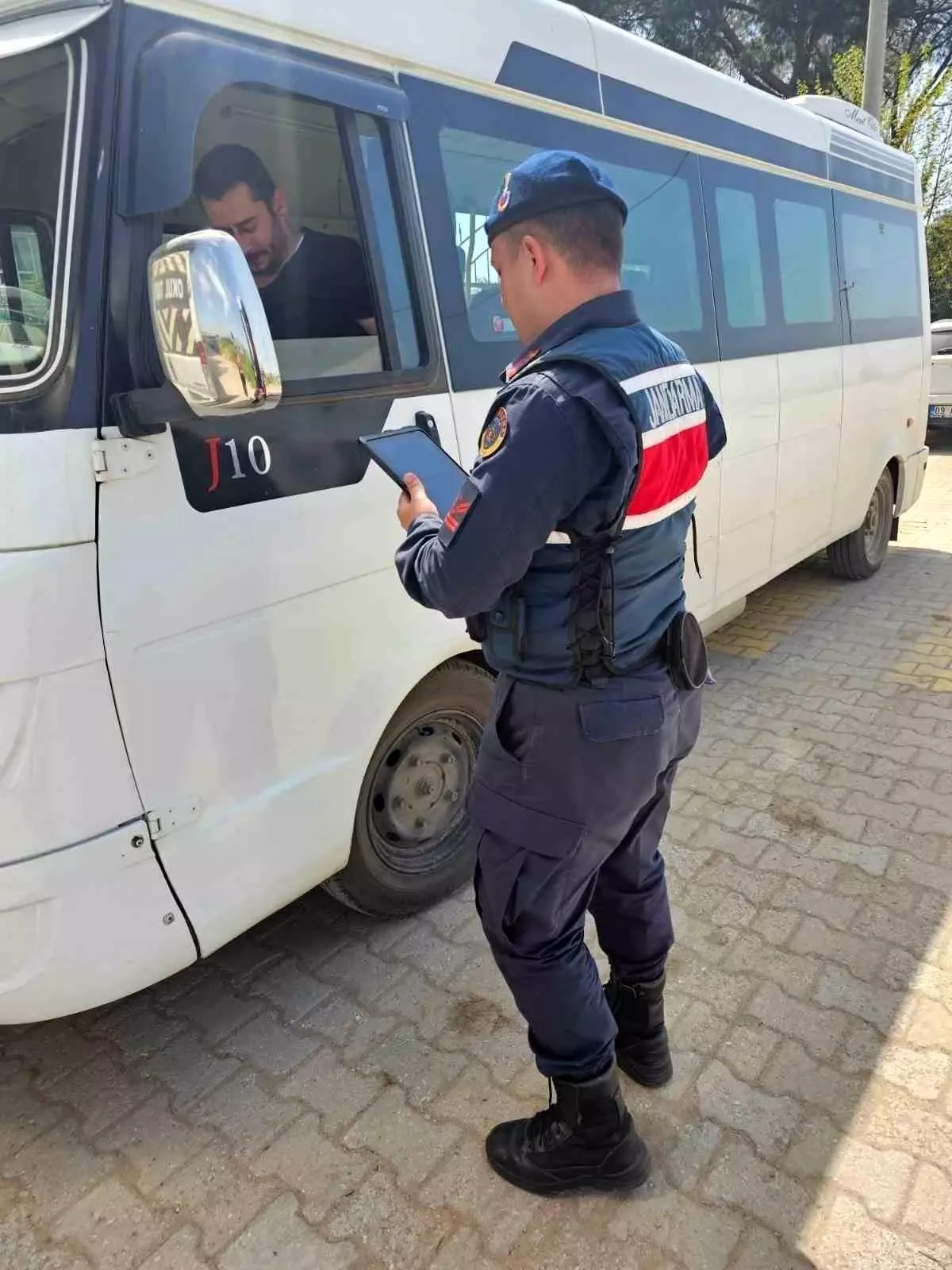 İncirliova'da Okul Servis Araçlarına Denetim