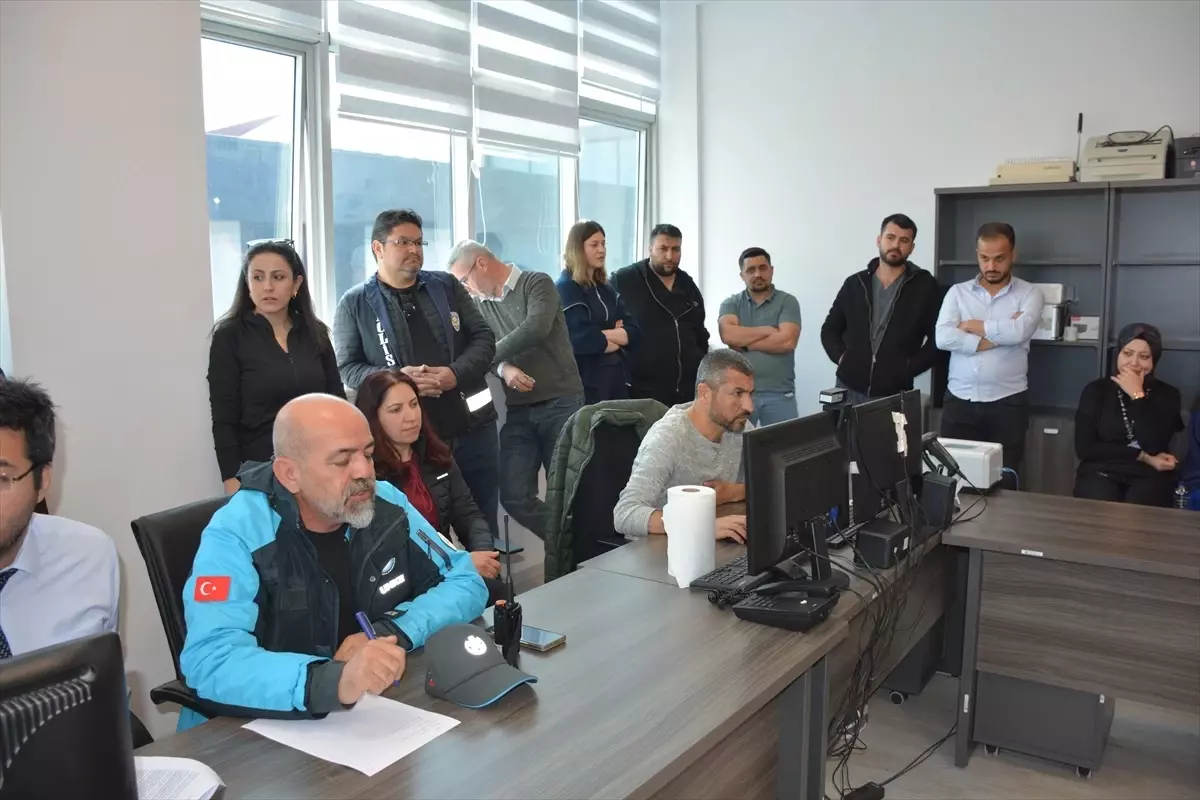 İscehisar'da Hastane Afet Planı Tatbikatı Gerçekleştirildi