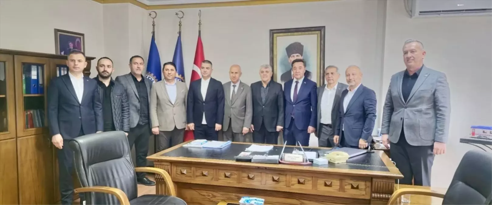 İŞKUR ve SGK, 1 Mayıs İşçi Bayramı Etkinlikleri Kapsamında Ziyaretler Gerçekleştirdi