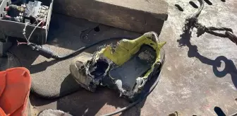 Isparta'da Yolda Kalan Otomobili Çekerken Ayağı Halata Sıkıştı