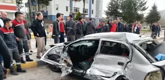 Isparta'da Trafik Kazası: 1 Ölü, 3 Yaralı