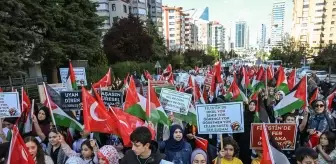 Ankara'da İsrail'in Gazze Saldırılarına Protesto
