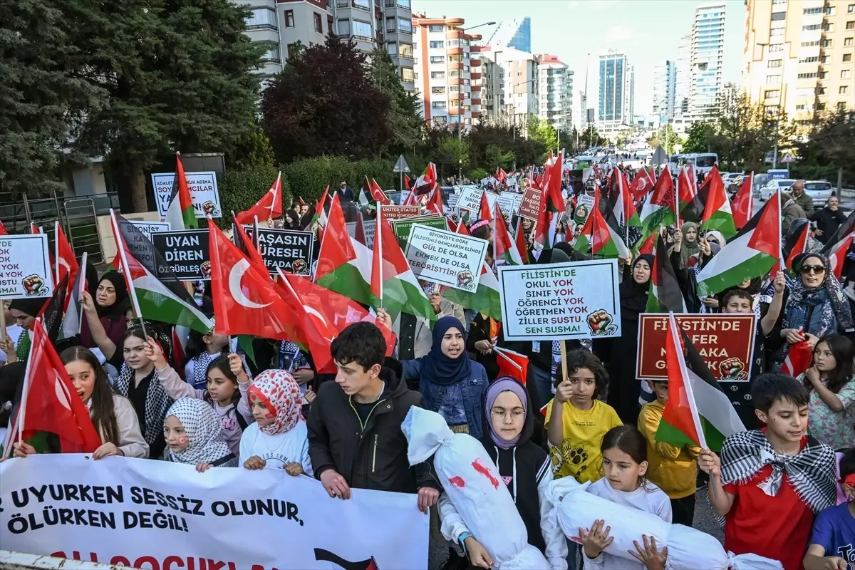 Ankara'da İsrail'in Gazze Saldırılarına Protesto - Haberler