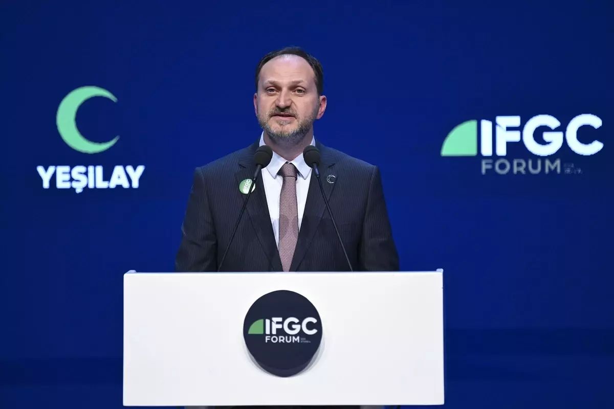 İstanbul'da 'Uluslararası Yeşilay Federasyonu Forumu' düzenlendi