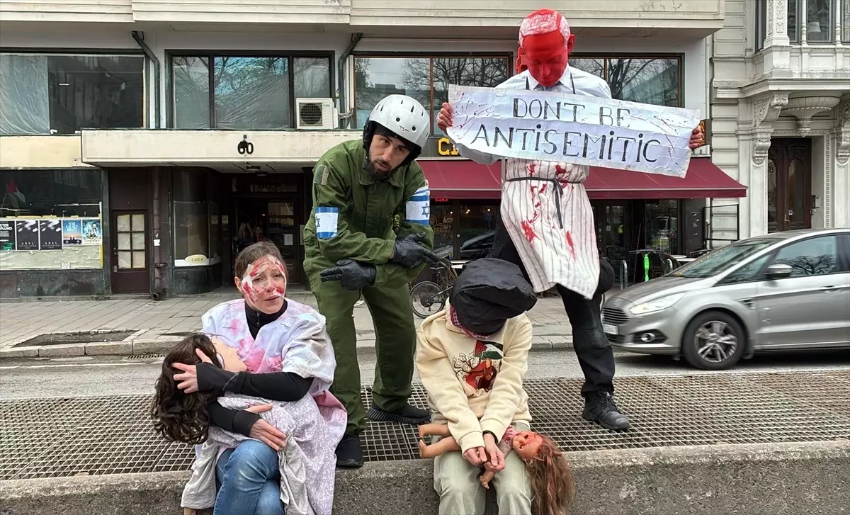 Stockholm'de Gazze İçin Büyük Protesto