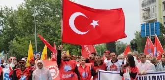 İzmir ve çevre illerde 1 Mayıs Emek ve Dayanışma Günü kutlandı