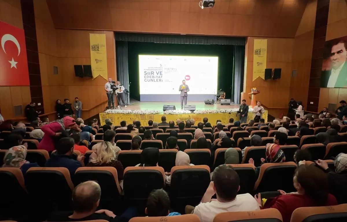 Kahramanmaraş'ta 5. Uluslararası Şiir ve Edebiyat Günleri Başladı
