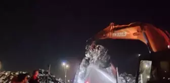 Kahramanmaraş'ta Geri Dönüşüm Tesisinde Yangın