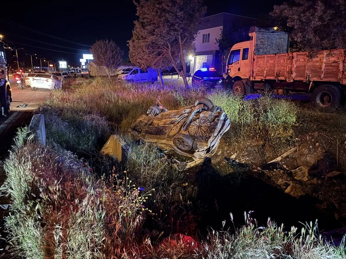Kahramanmaraş'ta Otomobil Kazası: 1 Ölü, 1 Yaralı