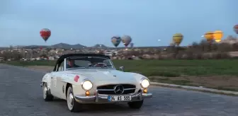 Kapadokya Rallisi'nde Klasik Araçların Yarışı