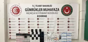 Edirne Kapıkule Gümrük Kapısı'nda Kaçak Ürün Operasyonu
