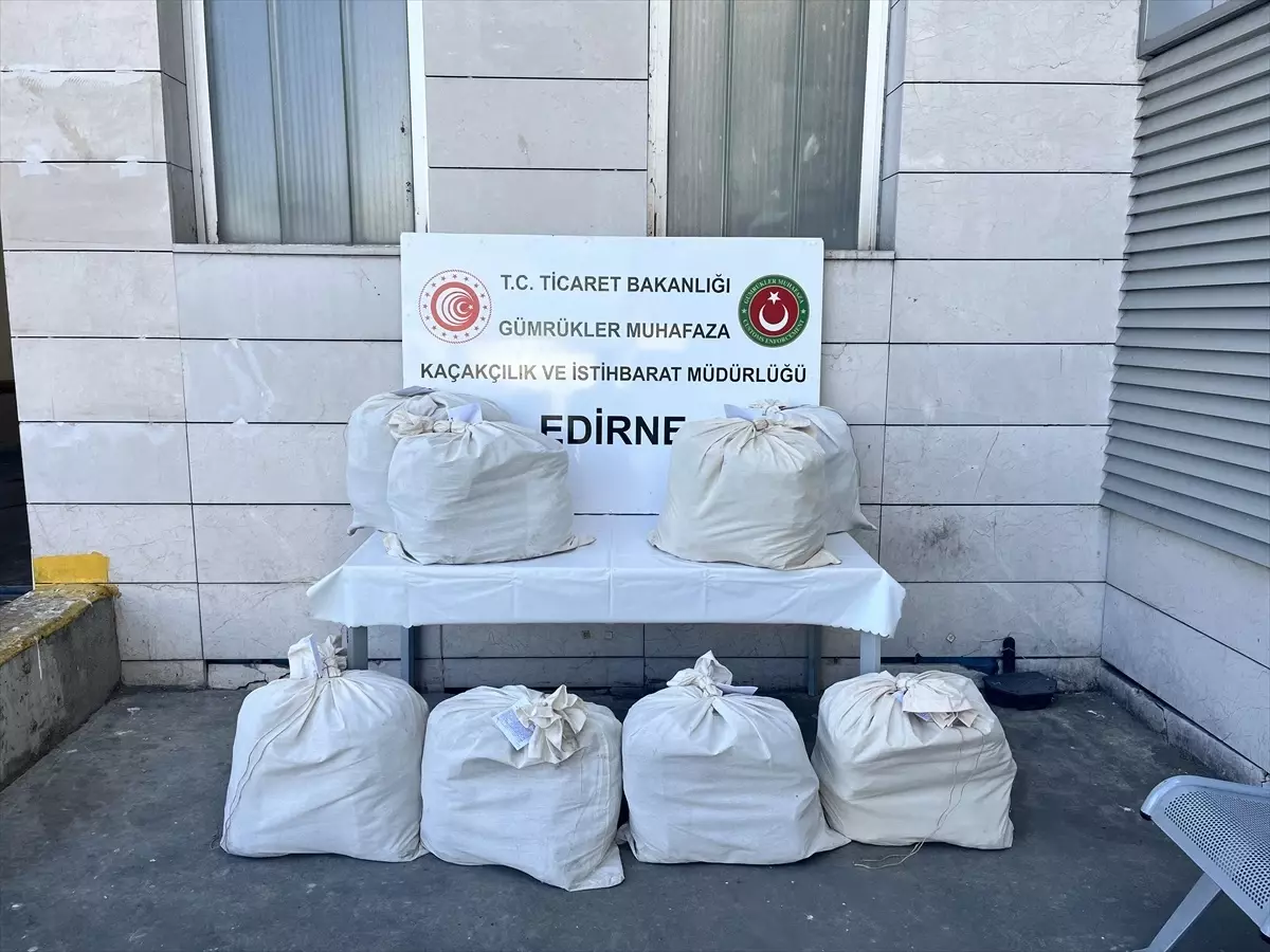 Kapıkule Sınır Kapısı'nda Uyuşturucu Operasyonu: 87 Kilo Uyuşturucu Ele Geçirildi
