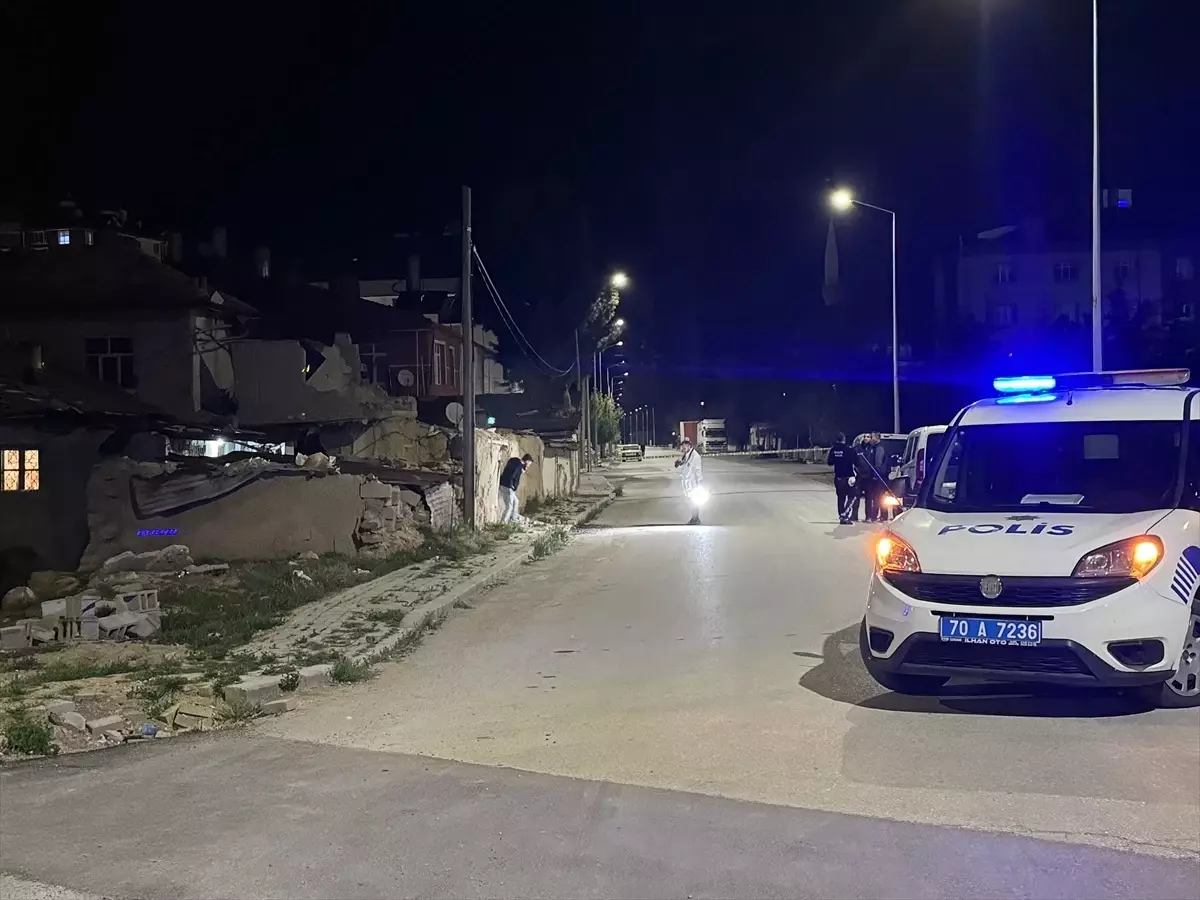 Karaman'da bıçaklı kavgada 1 kişi öldü