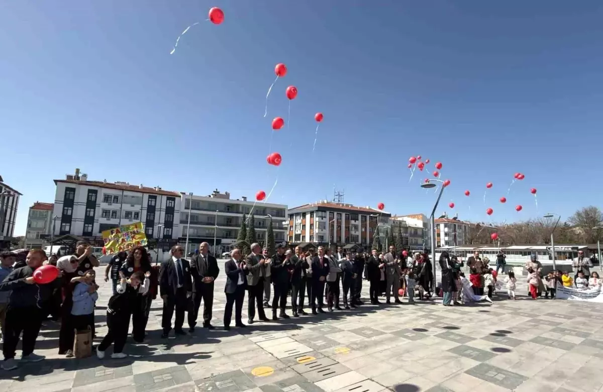 Karapınar'da Otizm Farkındalık Etkinliği Yoğun İlgi Gördü