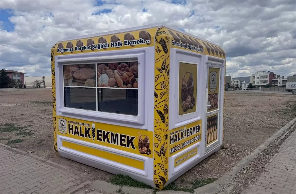Karmod'un Büfe Kabinleri Nusaybin'deki Halk Ekmek Projesine Dahil Oldu