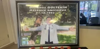 Doktor Enes Gültekin İçin Anma Töreni Düzenlendi