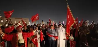 Doha'da Türk Kültürü Rüzgarı: Mehter Yürüyüşü ve Horon Gösterisi