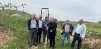 Kayabağlar Beldesi'nde 3 Sondajla İçme Suyuna Ulaşıldı