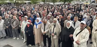 Kayseri'den Hacı Adayları Kutsal Topraklara Uğurlandı