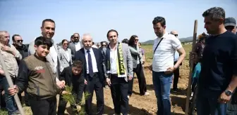 Keşan'da Eski Çöplük Alanına Fidan Dikimi Gerçekleştirildi