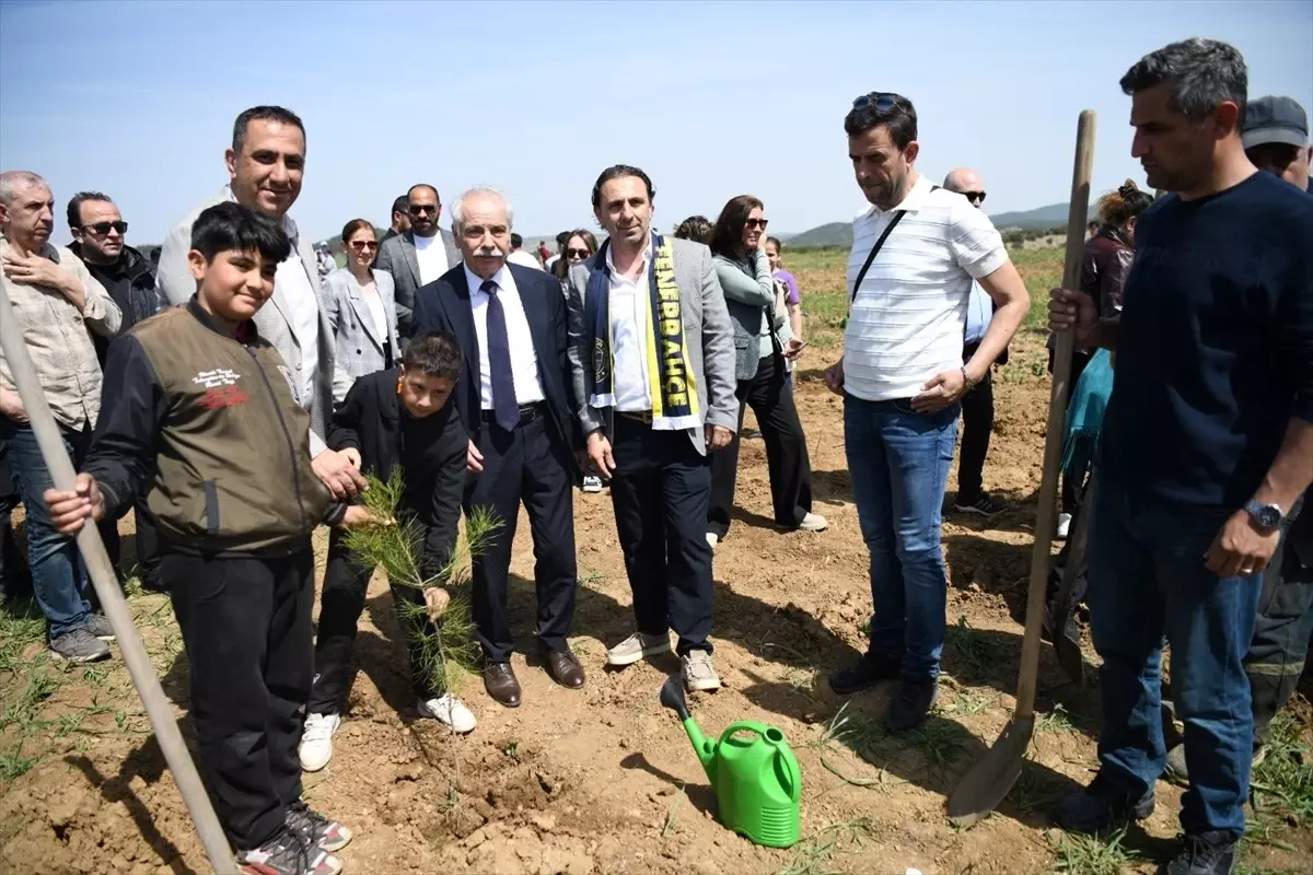 Keşan'da Eski Çöplük Alanına Fidan Dikimi Gerçekleştirildi