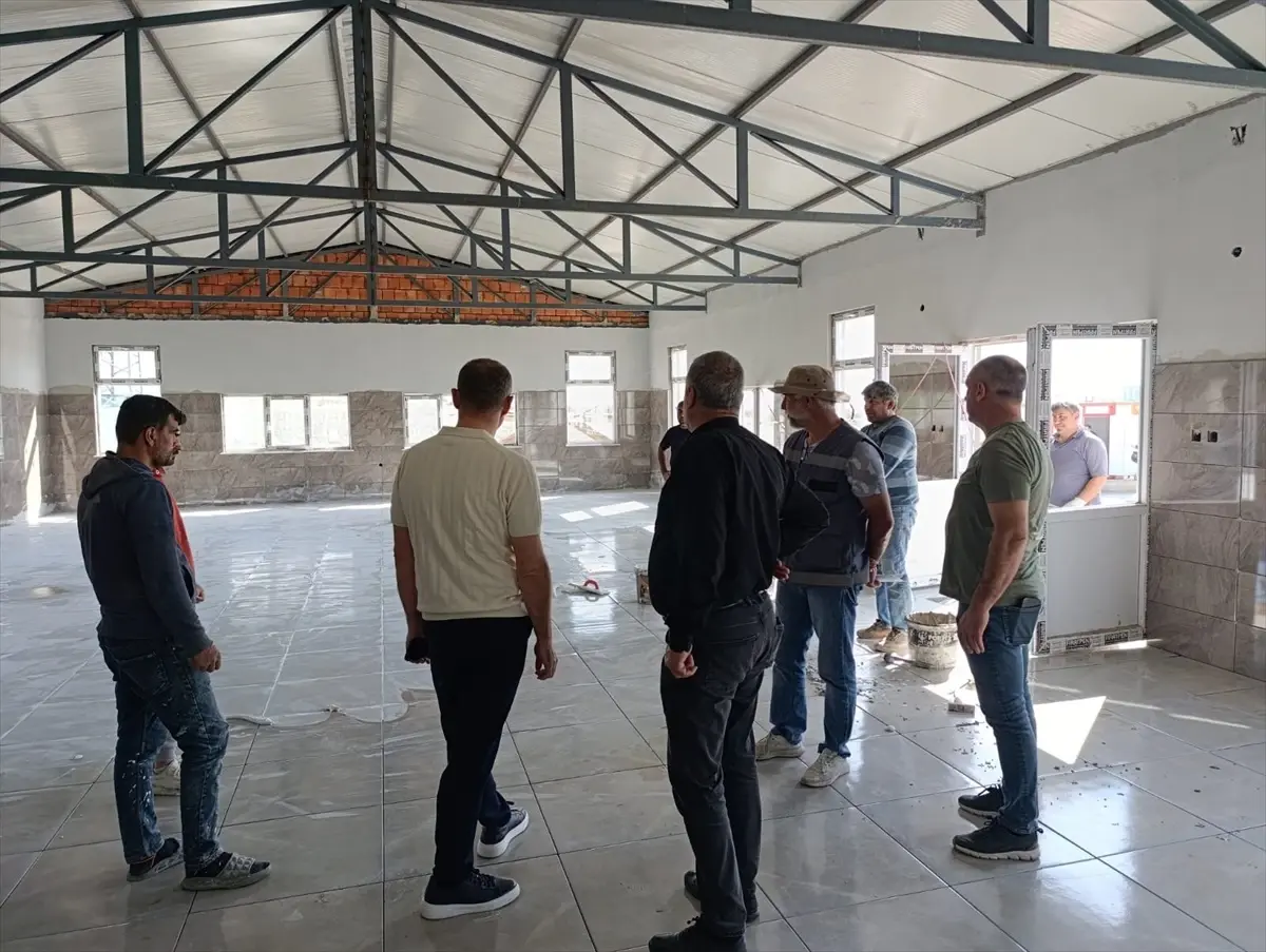 Kırklareli'de Sahipsiz Hayvanlar İçin Mama Üretim Tesisi İnşaatı Sürüyor