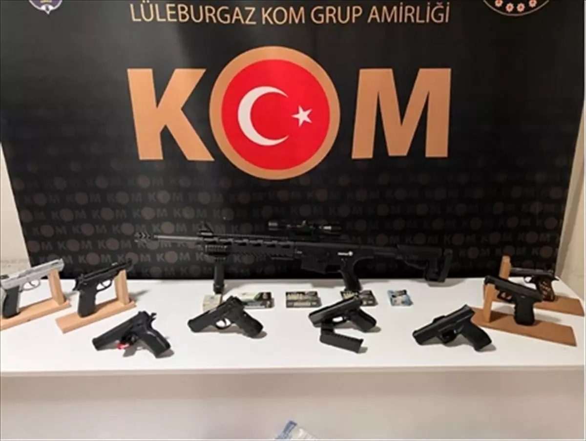 Kırklareli'nde Organize Suç Örgütü Operasyonunda 3 Tutuklama