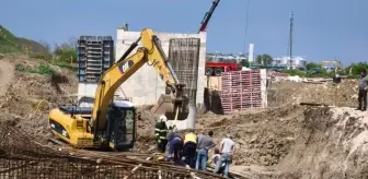 Lüleburgaz'da İnşaat İşçisi Yükseklikten Düştü