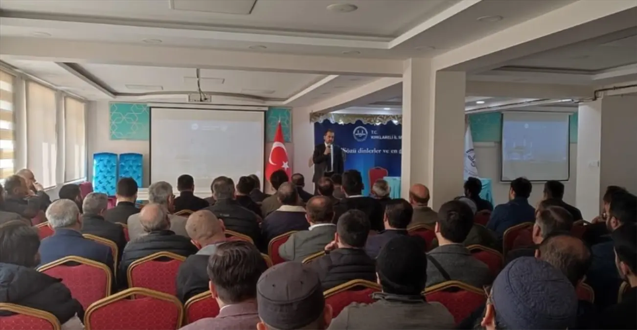 Kırklareli Müftülüğü'nden Din Hizmetleri ve Yangın Güvenliği Toplantısı