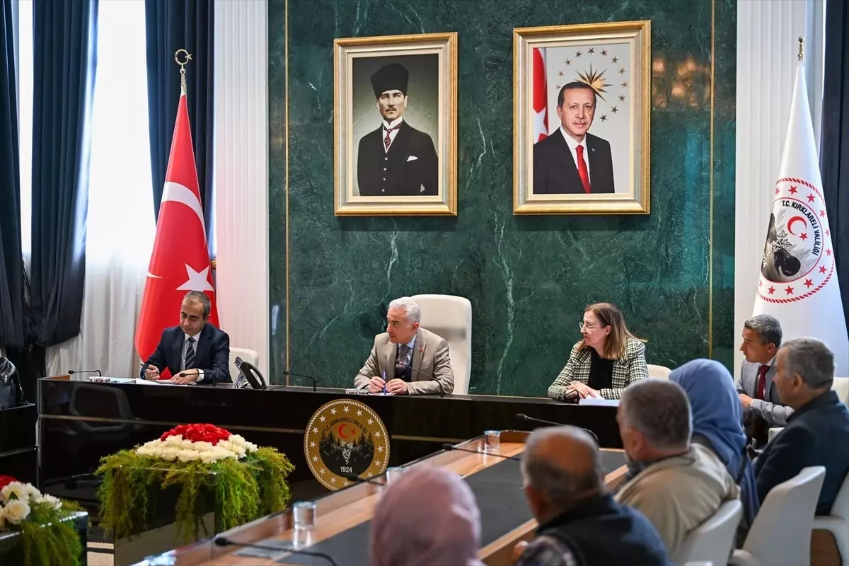 Kırklareli Valisi Uğur Turan, Vatandaşlarla Buluştu