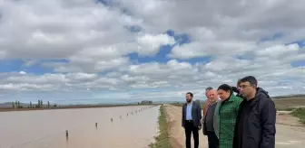 Kırşehir'de Sağanak Yağışlar Tarım Arazilerini Vurdu