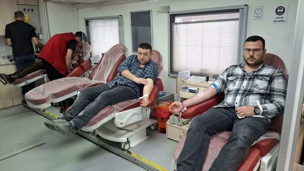 Beypazarı'nda Kan Bağışı Kampanyasına Büyük İlgi