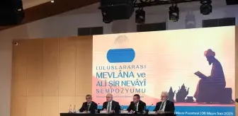 1. Uluslararası Mevlana ve Ali Şir Nevayi Sempozyumu Konya'da Başladı