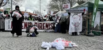 Konya'da İsrail'in Gazze saldırıları protesto edildi