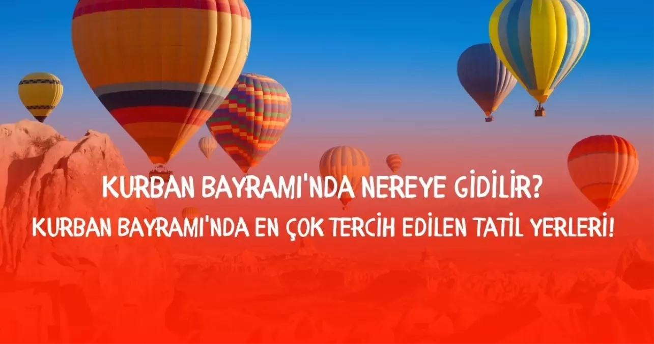 Kurban Bayramı'nda nereye gidilir? Kurban Bayramı'nda en çok tercih edilen tatil yerleri (2025 Güncel Liste)