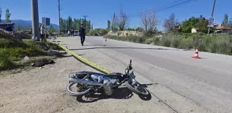 Kütahya'da Motosiklet Kazası: Genç Ağır Yaralandı