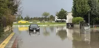Kütahya'da Sağanak Yağış Hayatı Olumsuz Etkiledi