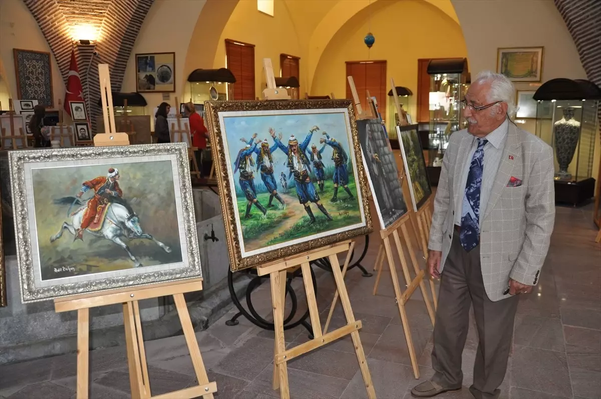 Kütahya'da Turizm Haftası Etkinlikleri Kapsamında Karma Resim Sergisi Açıldı