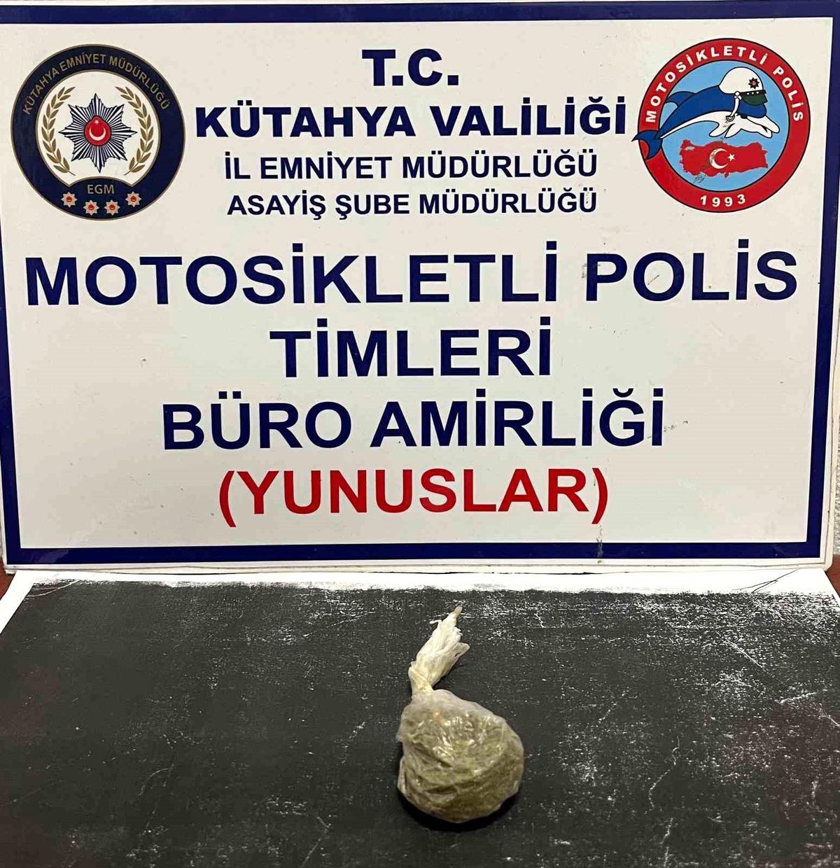 Kütahya'da Uyuşturucu Operasyonu: 1,90 Gram Bonzai Ele Geçirildi