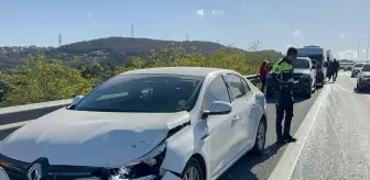Kuzey Marmara Otoyolu'nda Zincirleme Trafik Kazası