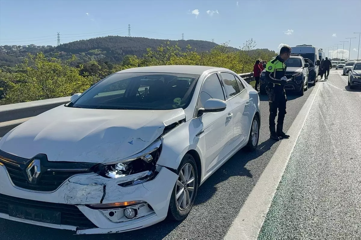 Kuzey Marmara Otoyolu'nda Zincirleme Trafik Kazası