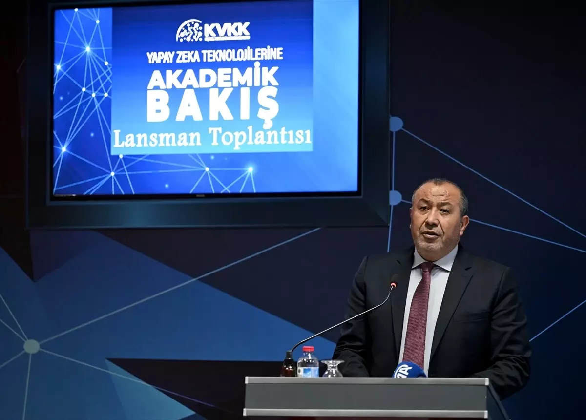 KVKK'dan Yapay Zeka Teknolojilerine Akademik Bakış Kitabı Tanıtıldı