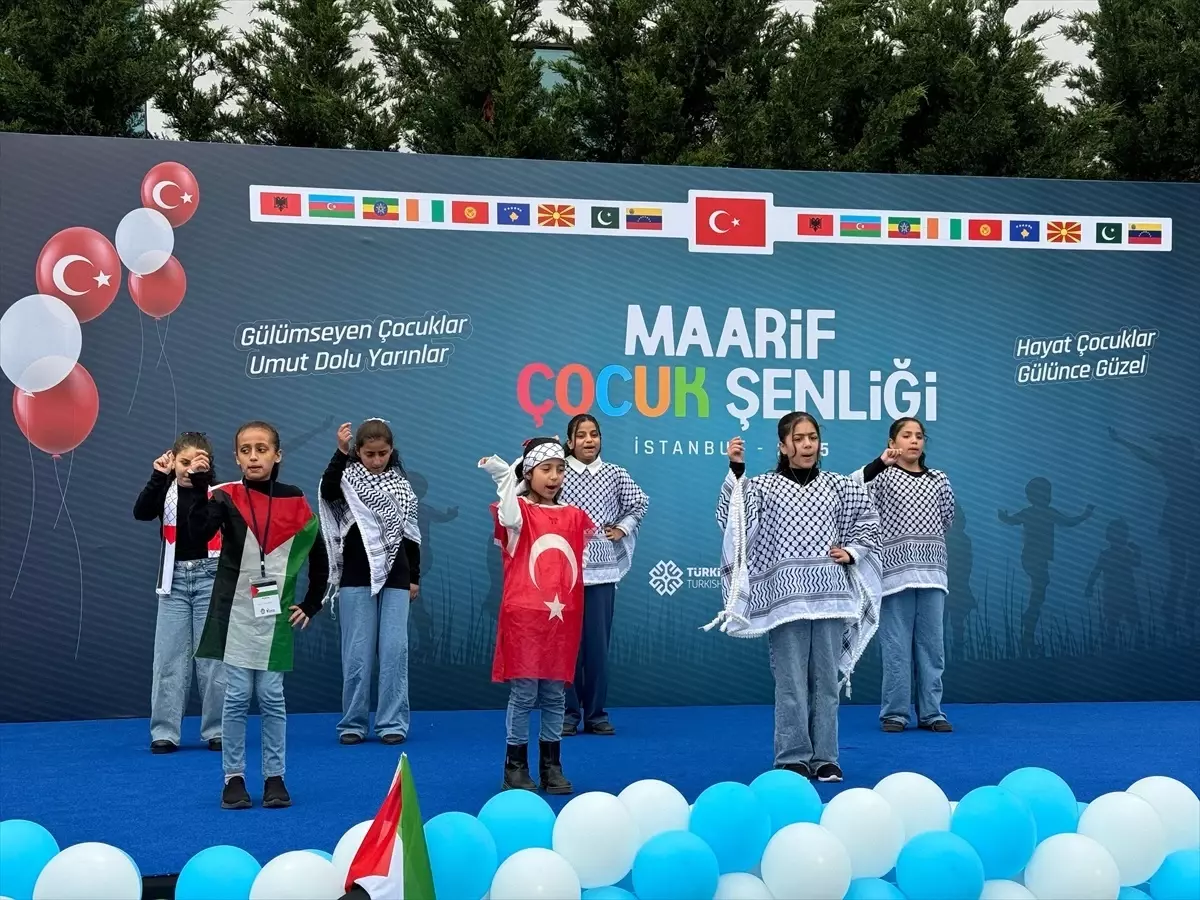 Türkiye Maarif Vakfı'nın Uluslararası Çocuk Şenliği İstanbul'da Gerçekleştirildi