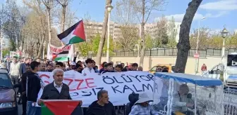 Malatya'da Gazze İçin Protesto Yürüyüşü Düzenlendi