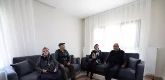 Depremzedeler için inşa edilen konutlara ilk aile yerleşti